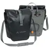 Vaude - Aqua Front - Sacoches pour porte-bagages taille 28 l, gris/noir