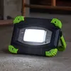 FH Lighting Projecteur d'extérieur LED rechargeable 850947, noir/vert,...