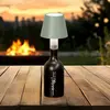 FH Lighting Lampe LED pour bouteille Fiocco, vert sauge, CCT, IP54, à ...