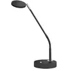 FH Lighting Lampe à poser LED Lunia, dimmable, noir sable