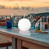 FH Lighting Luminaire d'extérieur LED solaire Dabus, Ø 25 cm, boule, b...