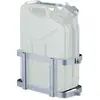 Support pour jerrycan, bidon 10 & 20 l essence, réserve carburant, ver...