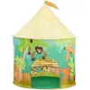 Tente de jeu Relaxdays Jungle, pour enfants, tente jungle intérieure, ...
