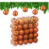 Relaxdays Boule de Noël, lot Pratique de 50, en Plastique Robuste, pou...