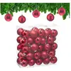 Boule de Noël, lot pratique de 50, plastique robuste, pour décorer le ...