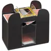 Relaxdays Mélangeur automatique pour 6 jeux de cartes-- format poker ou bridge