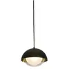 TOOY lampe à suspension MUSE 554.21 (Laiton brossé - verre et métal)