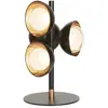 TOOY lampe de table MUSE 554.35 (Laiton brossé - verre et métal)