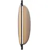 TOOY lampe murale applique THULA 562.42 (Cuir beige et noir sable - Cu...