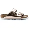 Birkenstock Arizona, Sandales femme, Or (Metallic Copper/Soft Footbed), 38 EU