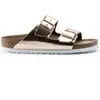 Sandales femme Birkenstock Arizona Natural Leather Multicolore 42 Étroit 952093
