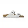 Birkenstock Arizona Birko-Flor - Sandales White / White 36 - Étroit