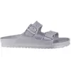 Birkenstock Arizona Eva - Sandales Metallic Silver 41 - Normal