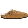 Birkenstock - Boston VL Shearling - Sandales Mink - 39 - Étroit