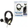 2direct Casque LogiLink - Stereo Headset avec High Comfort - Noir - filaire