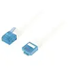 LogiLink CP0133 Câble réseau Cat5e UTP AWG 30 RJ45 0,50 m Bleu/Blanc