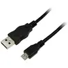 LOGILINK Cordon USB2.0 Type A Male vers Micro USB Type B male - 0.60m