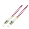 2direct Câble fibre optique LC - LC LogiLink 2m - OM4 - 40 Gbit/s - Violet