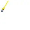 LogiLink PrimeLine Câble réseau Cat6A S/FTP AWG26 PIMF LSZH 0,50 m Jaune