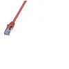 2direct LogiLink PrimeLine Câble réseau Cat6A S/FTP AWG26 PIMF LSZH 0,50 m Rouge