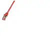 2direct LogiLink PrimeLine Câble réseau Cat6 S/FTP AWG27 PIMF LSZH 3 m Rouge