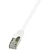 2direct LogiLink EconLine Câble réseau Cat6 F/UTP AWG26 0,50 m Blanc