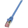 LogiLink PrimeLine Câble réseau Cat6 S/FTP AWG27 PIMF LSZH 10 m Bleu