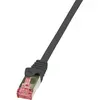 LogiLink PrimeLine Câble réseau Cat6 S/FTP AWG27 PIMF LSZH 10 m Noir