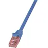 2direct LogiLink PrimeLine Câble réseau Cat6 U/UTP AWG24 LSZH 2 m Bleu
