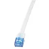 2direct LogiLink SlimLine Câble réseau Cat6 U/UTP AWG32 10 m Blanc