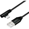 LogiLink CU0137 - 0,3 m - USB A - USB C - 2.0 - 480 Mbit/s - Noir