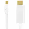 LogiLink Câble Mini DisplayPort - HDMI, 4K, 2,0 m, blanc ()