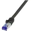 C6A113S RJ45 cat 6a s/ftp 20.00 m noir 1 pc(s) - Logilink