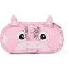 Affenzahn Trousse à Crayons de 1 à 5 Ans Motif Animal Langue de Dessin, Rose Bonbon, Moderne