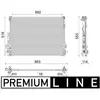 MAHLE Aftermarket Radiateur moteur pour VOLVO: S60, V90, XC 60, V60 (Ref: CR 2605 000P)