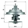 Thermostat, Liquide De Refroidissement Mahle Tx3192ds