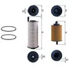 Filtre À Carburant Kx 646kit Mahle Mahle Kx646kit