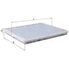 Filtre à air d'habitacle MAHLE LAK 95
