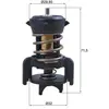 MAHLE Aftermarket Thermostat d'eau pour VOLKSWAGEN: Golf, Polo, Tiguan...