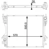 MAHLE CR 1363 000S refroidisseur et liquide de refroidissement