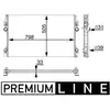 MAHLE CR 1163 000P refroidisseur de liquide de refroidissement