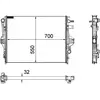 MAHLE CR 1184 000P refroidisseur et liquide de refroidissement