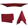 Mendler Toîle de remplacement pour Parasol Florida 3x4m polyester 6kg bordeaux