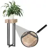 Porte-plante MENDLER HWC-A15 sapin massif rustique 100x32x32cm