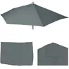 Mendler Housse De Rechange Pour Parasol Demi-Rond Parla, Housse De Par...