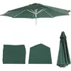 Mendler Housse de rechange pour parasol N19 Ø 3m tissu/textile 5kg vert