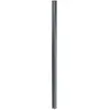 Poteau en aluminium pour clôture Sarthe en wpc, pilier, système de connexion 1,86, gris