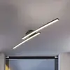B.K.LICHT B.K. Licht Plafonnier LED Snore, à 2 lampes, noir, métal, 3 000 K