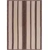 Carpet Living Tapis intérieur extérieur tissé plat Marron 140x200 cm