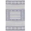 Novatrend Tapis de salon en coton gris 140x200 cm